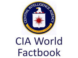 CIA World Factbook – eResources for Allegheny County Public Libraries